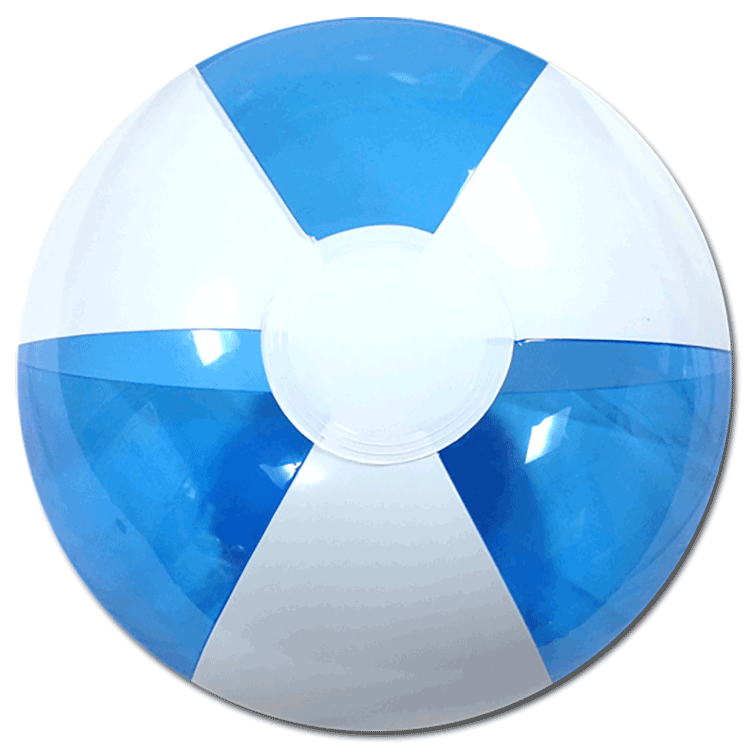 large white beach balls