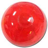 12'' Translucent Red Beach Balls
