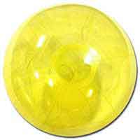 12'' Translucent Yellow Beach Balls