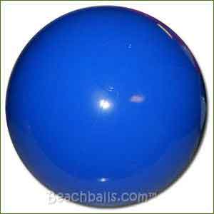 16'' Solid Blue Beach Balls