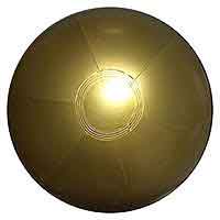 16'' Solid Gold Beach Balls