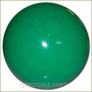24'' Solid Green Beach Balls