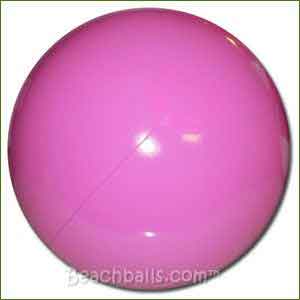 36'' Solid Pink Beach Balls