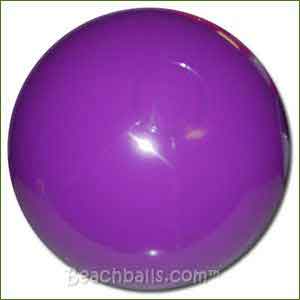16'' Solid Purple Beach Balls