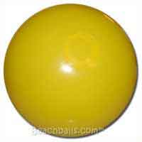 Clearance - 16'' Solid Yellow Beach Balls