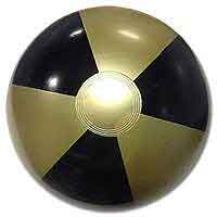 black beach balls