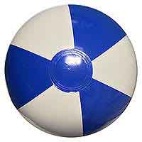 16'' Blue & White Beach Balls