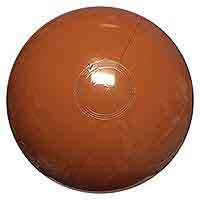 16'' Solid Milk Chocolate Beach Balls