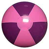 16'' Purple & Pink Beach Balls