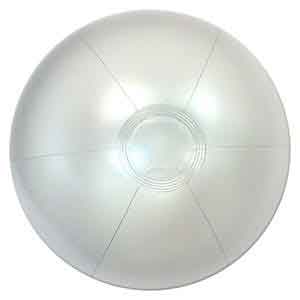 clear beach balls