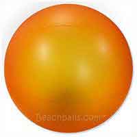 16'' Orange Shimmer Beach Balls
