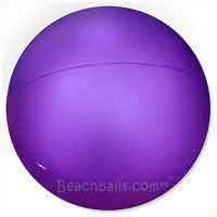 16'' Purple Shimmer Beach Balls