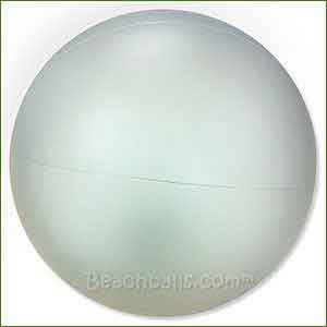 16'' White Shimmer Beach Balls