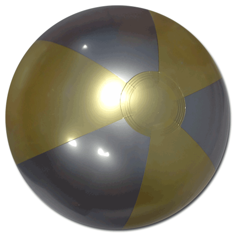 gold beach balls