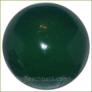 16'' Solid Dark Green Beach Balls