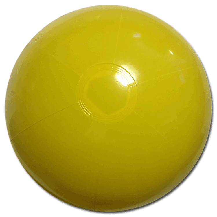 solid color beach balls