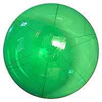 16'' Translucent Green Beach Balls