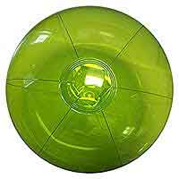 16'' Translucent Lime Green Beach Balls