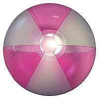 16'' Translucent Purple & Opaque White