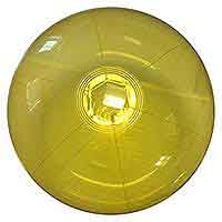 16'' Translucent Yellow Beach Balls