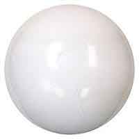 36'' Solid White Beach Ball