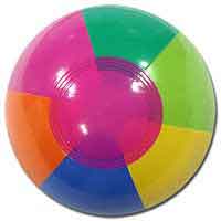 6'' Rainbow Beach Balls