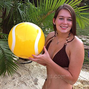16'' Tennis Ball Beach Ball