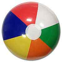 16'' Multi-Color Beach Balls