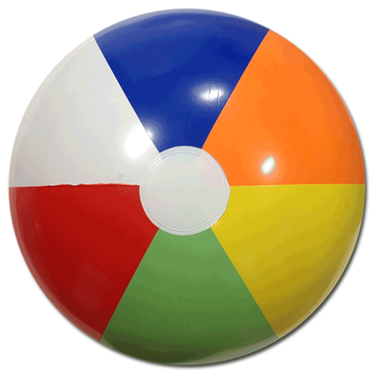 Largest Selection of Beach Balls 24'' MultiColor Beach Balls