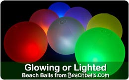 Crystal Glow Stick Beach Balls