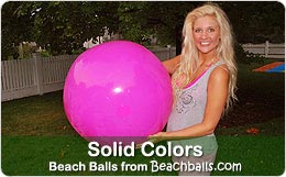 Solid Beach Balls