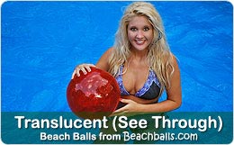 Translucent Beach Balls