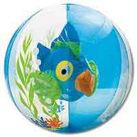 24'' Aquarium Blue Beach Balls