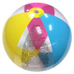 24'' Paradise Pastel Beach Balls