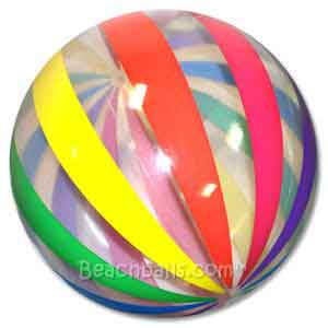 42'' Jumbo Rainbow Beach Balls