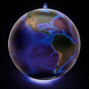 12'' Illuminated Globe