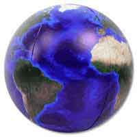 12'' Illuminated Globe