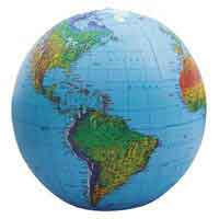 16'' Topographic Globe
