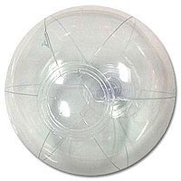 4'' Clear Beach Balls 
