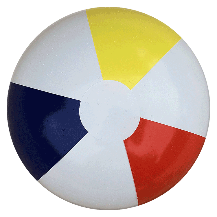2 beach balls