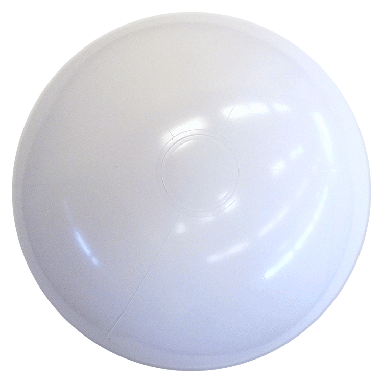 large white beach balls