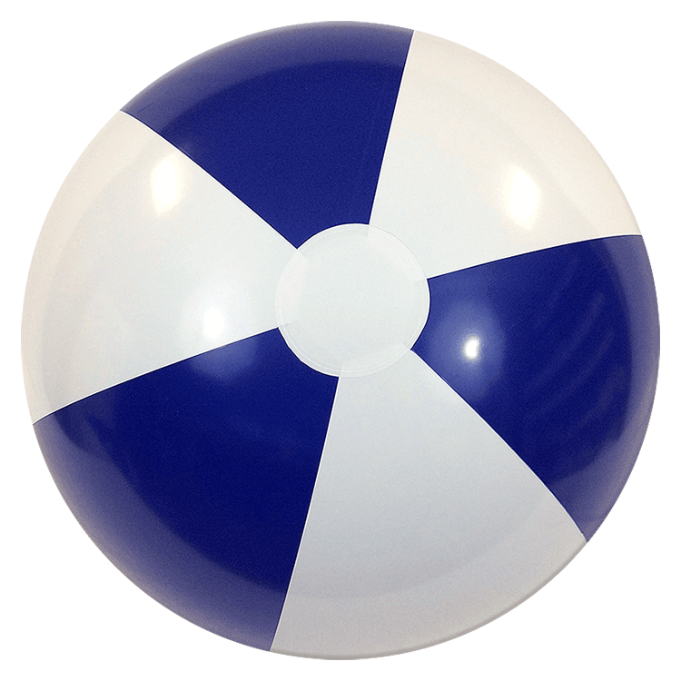 large white beach balls