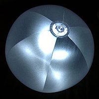 24'' Crystal Glow LED Beach Balls