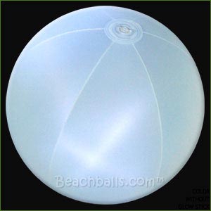 16'' Crystal Glow LED Beach Balls