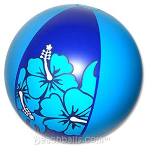 48'' Aloha Tropical Blue Beach Balls