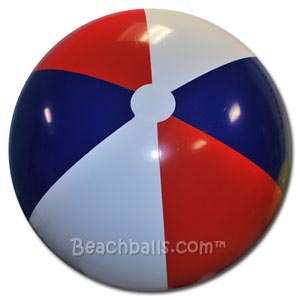 48'' Red White & Blue Beach Balls