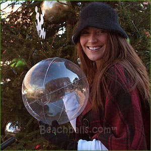 16'' Clear Beach Balls