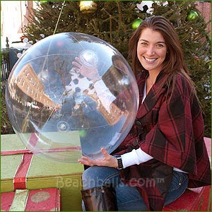 36'' Clear Beach Balls
