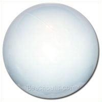 48'' Solid White Beach Ball