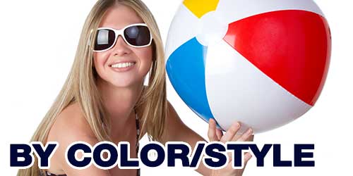 Beach Balls by Color & Style